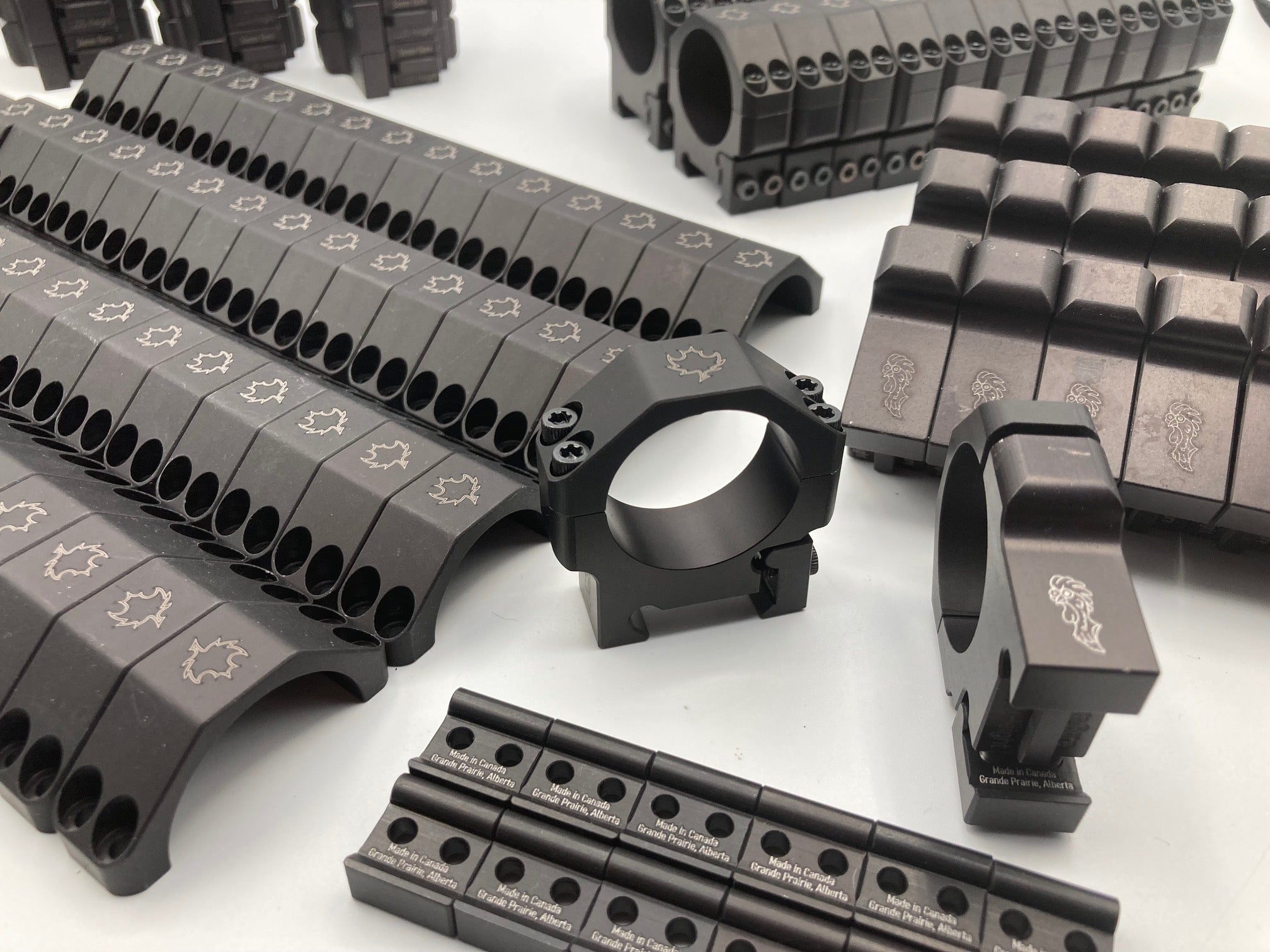 Zero gap Scope ring set, Piccatiny rail interface – Hypershot